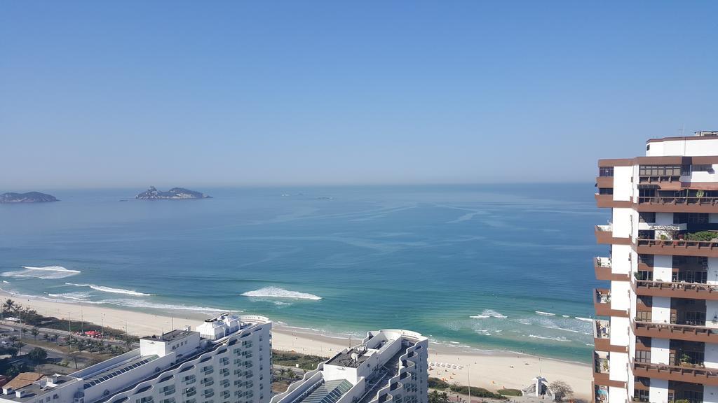 Flat Na Praia Barra Da Tijuca Рио-де-Жанейро Экстерьер фото