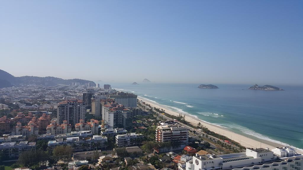 Flat Na Praia Barra Da Tijuca Рио-де-Жанейро Экстерьер фото