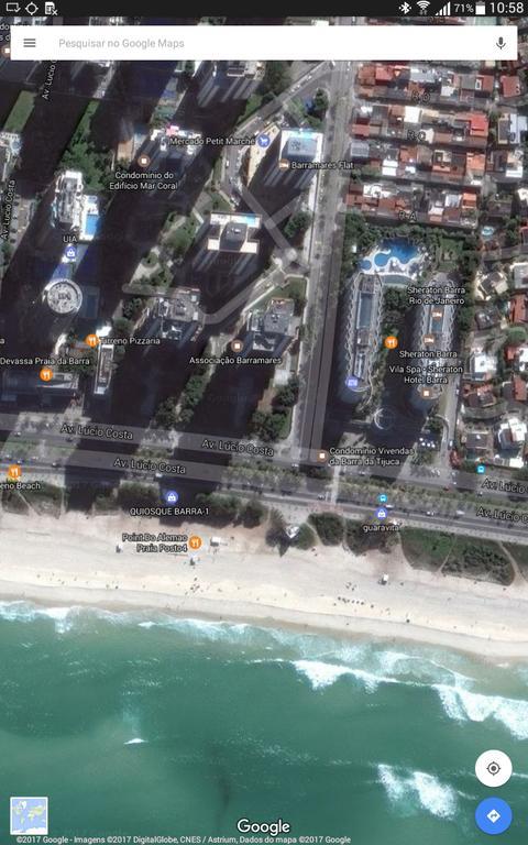 Flat Na Praia Barra Da Tijuca Рио-де-Жанейро Экстерьер фото